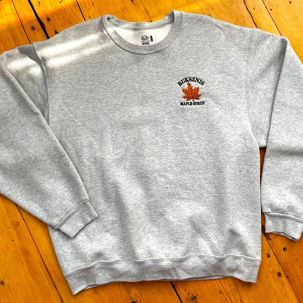 Vintage Maine Maple Crewneck Sweatshirt